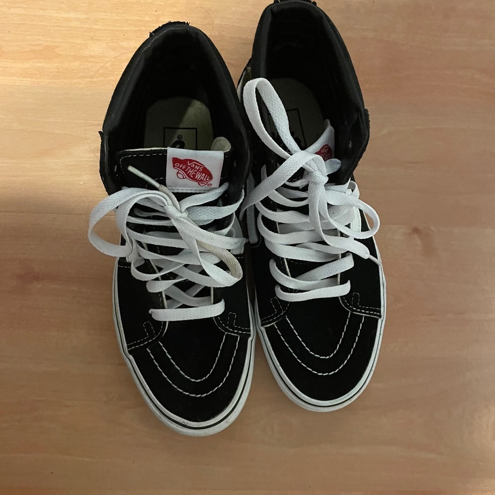 Black old school vans